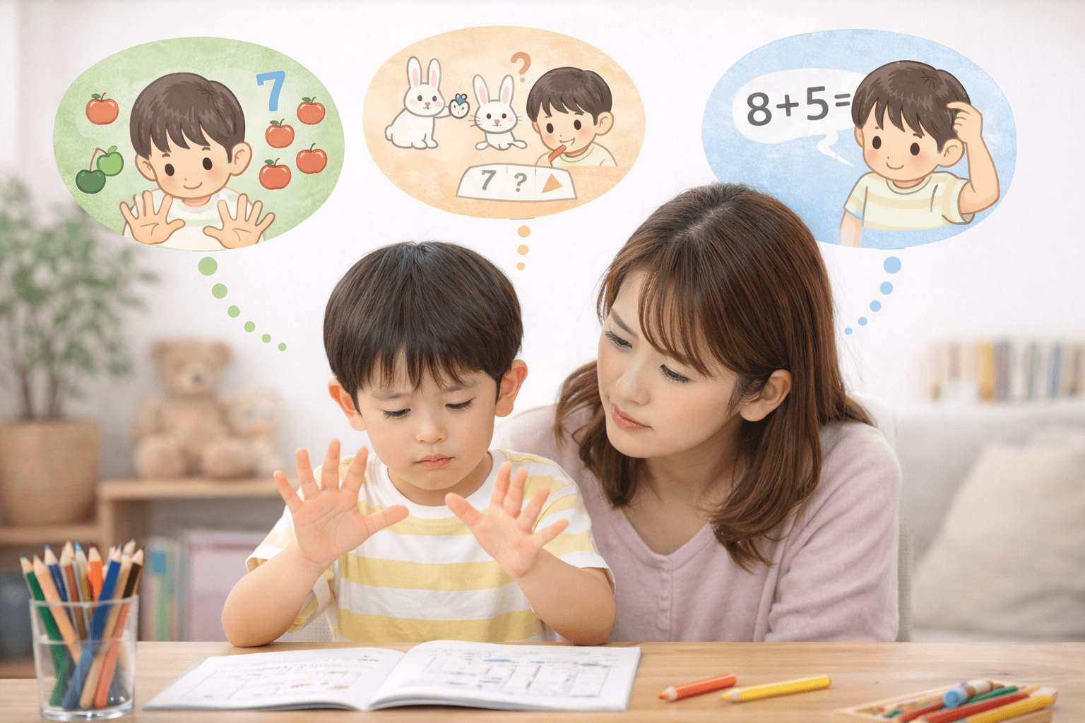 小1算数でつまずく3つのポイント