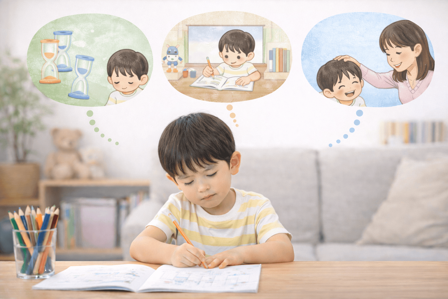 集中力は才能ではない？家庭で伸ばすコツ